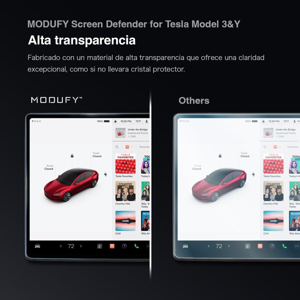 Protector de pantalla mate para Model 3 - Accesorios Tesla