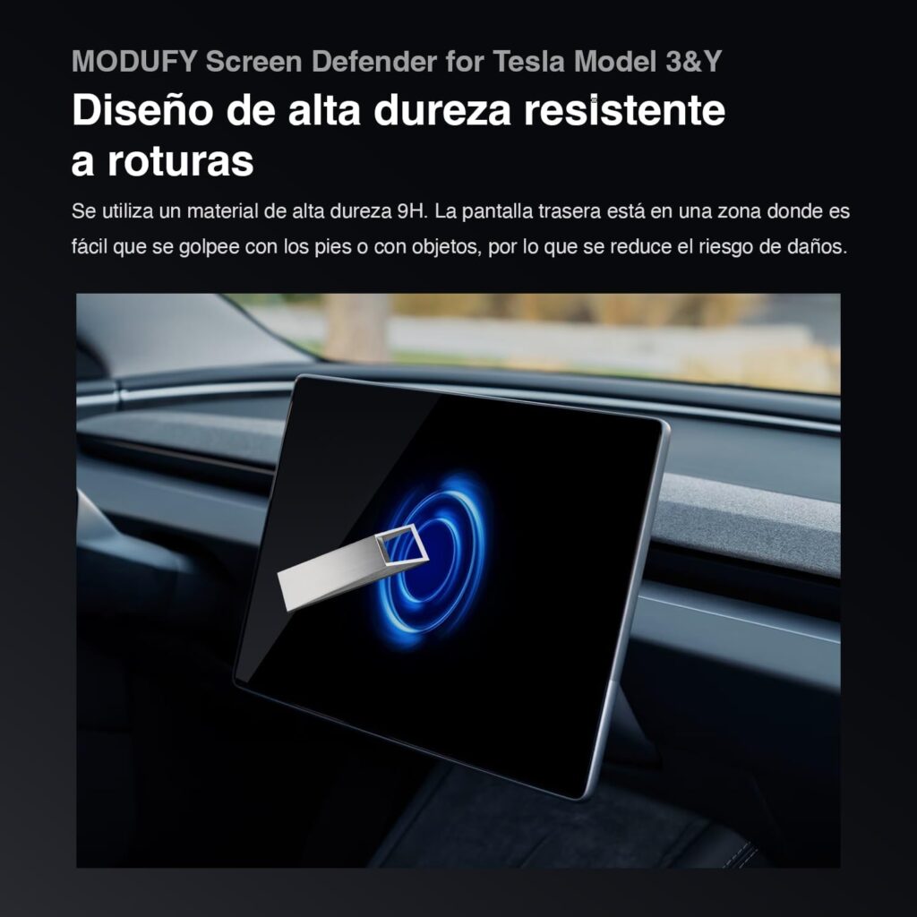 Protector de pantalla mate para Model 3 - Accesorios Tesla