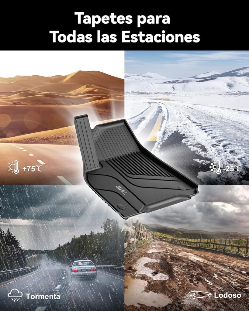 Juego de alfombrillas Eco-Friendly - Accesorios Tesla
